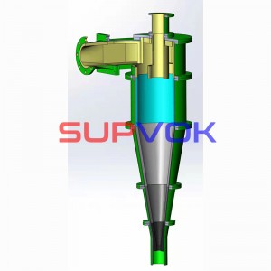 Mit Keramik ausgekleideter Hydrozyklon, Siliziumkarbidkeramik, ZTA, mit Aluminiumoxidkeramik ausgekleideter Hydrozyklon