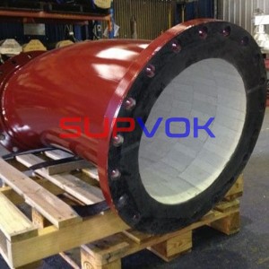 Alumine, NSiC, ZTA Tubes revêtus de céramique